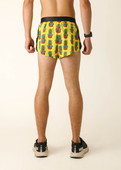 Men's Pineapple Express 2" Half Split Shorts - ChicknLegs