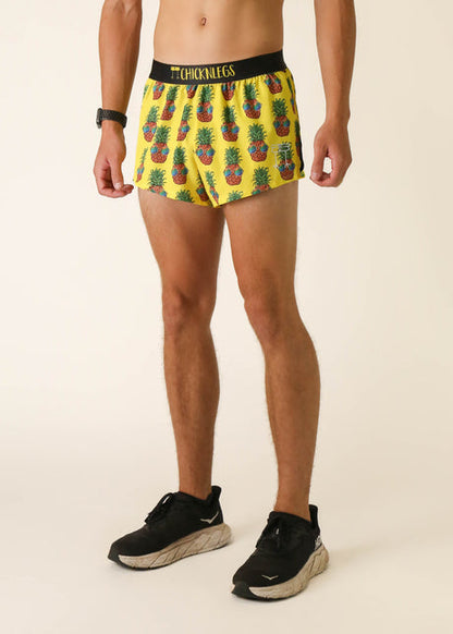 Men's Pineapple Express 2" Half Split Shorts - ChicknLegs