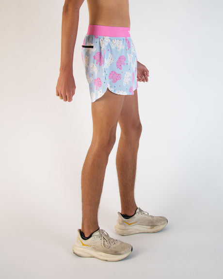 Men's Animal Cookies 2" DS Split Shorts - ChicknLegs Triathlete Store