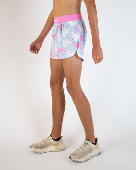 Men's Animal Cookies 2" DS Split Shorts - ChicknLegs Triathlete Store