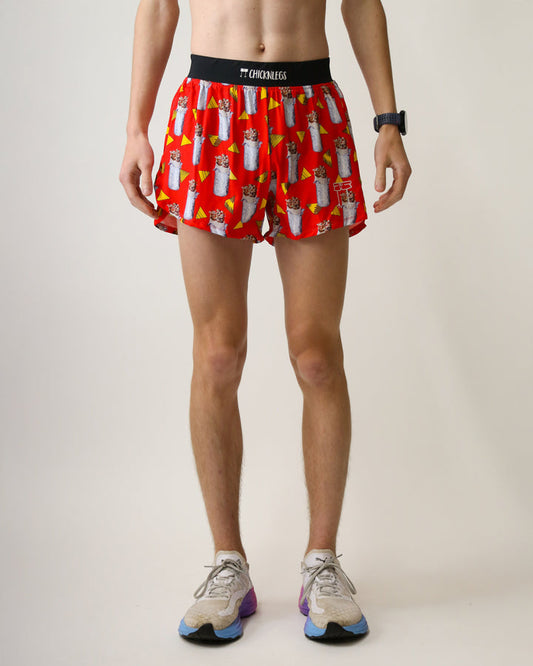 Men's Burritos 4" Half Split Shorts - ChicknLegs