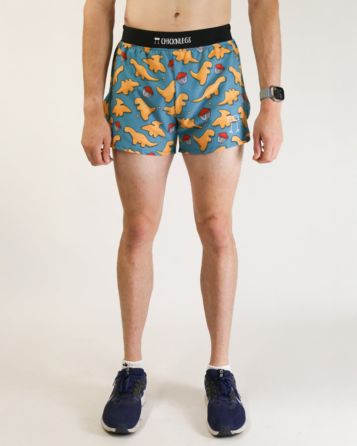 Men's Nuggets 4" Half Split Shorts - ChicknLegs Triathlete Store