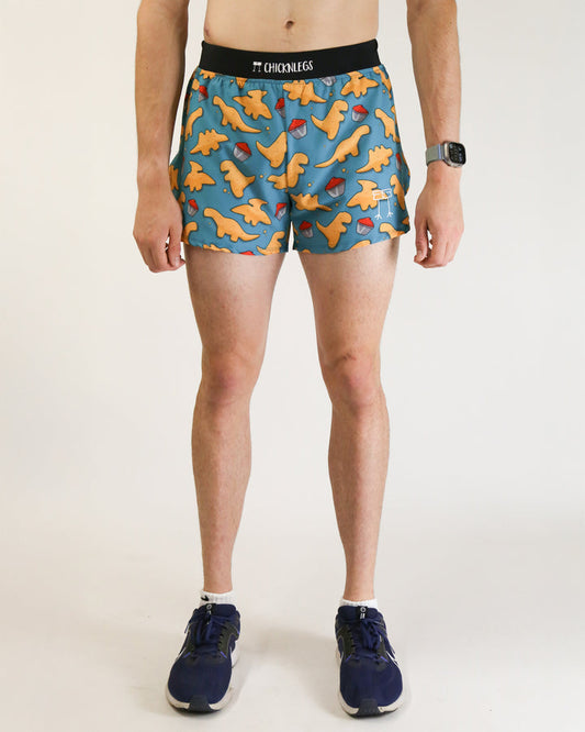 Men's Nuggets 4" Half Split Shorts - ChicknLegs