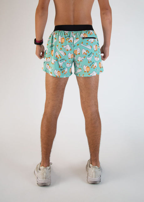 Men's Silly Goose 4" Half Split Shorts - ChicknLegs Triathlete Store