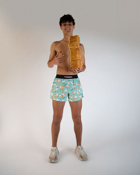 Men's Silly Goose 4" Half Split Shorts - ChicknLegs Triathlete Store
