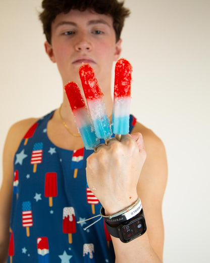 Men's Popsicles Performance Singlet - ChicknLegs