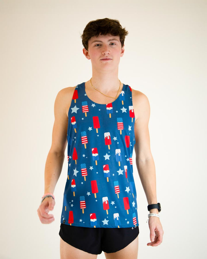 Men's Popsicles Performance Singlet - ChicknLegs