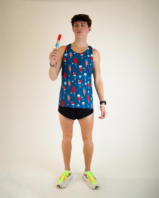 Men's Popsicles Performance Singlet - ChicknLegs