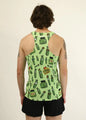 Men's Pickles Performance Singlet (Green) - ChicknLegs