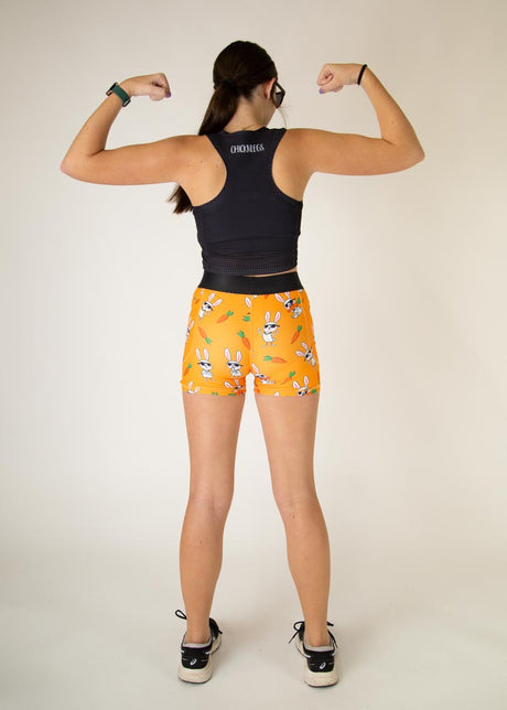 Women's Bad Bunny 3" 2-Pocket Compression Shorts - ChicknLegs