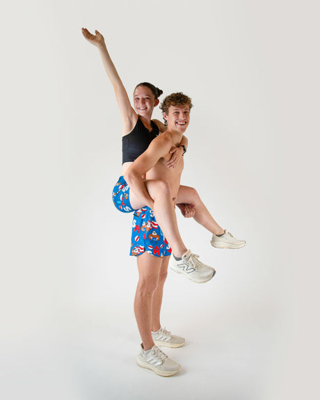 Men's Pool Party 4" Half Split Shorts - ChicknLegs