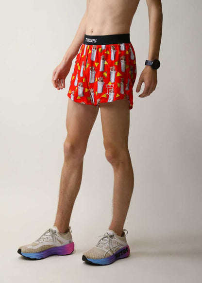 Men's Burritos 4" Half Split Shorts - ChicknLegs