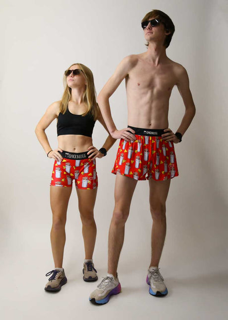 Men's Burritos 4" Half Split Shorts - ChicknLegs