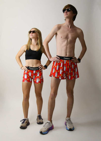 Men's Burritos 4" Half Split Shorts - ChicknLegs