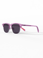 Clear Lilac Semi Rimless - Runner's Athletics - The Track and Field Store