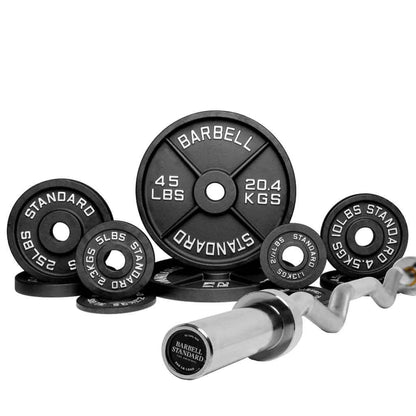 Specialty Bar & Weight Set Bundle Builder - Barbell Standard
