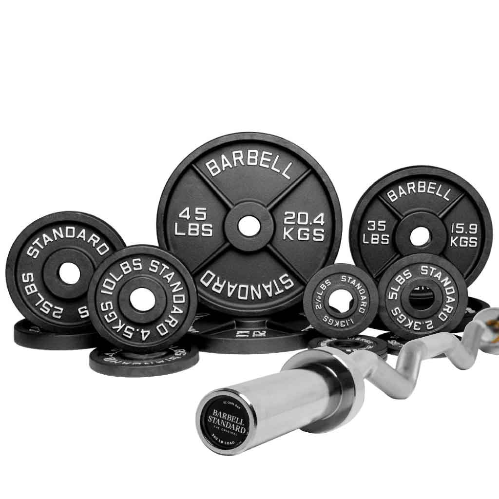 Specialty Bar & Weight Set Bundle Builder - Barbell Standard Barbell Standard