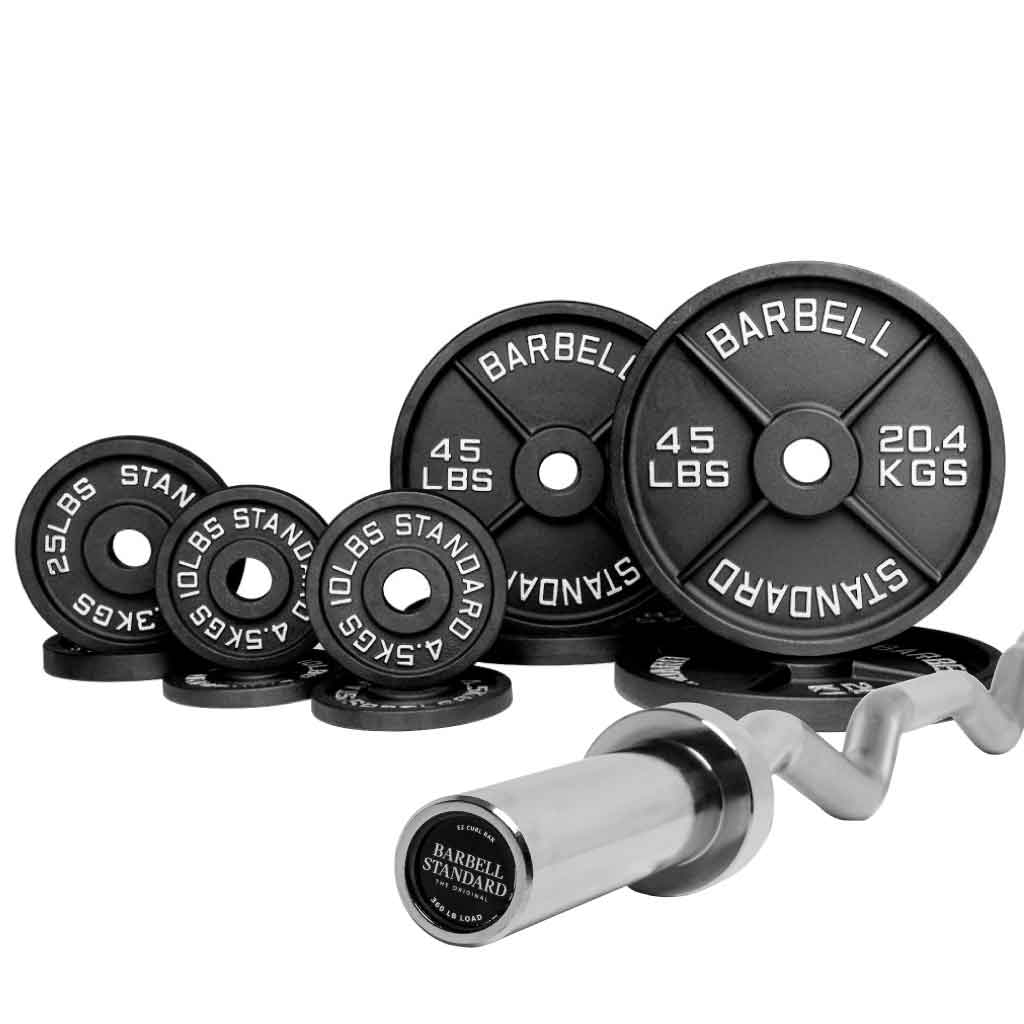 Specialty Bar & Weight Set Bundle Builder - Barbell Standard