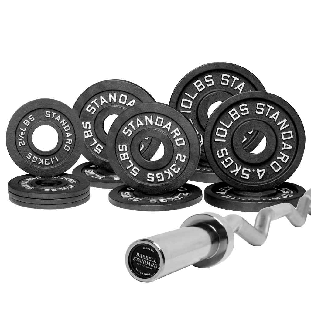 Specialty Bar & Weight Set Bundle Builder - Barbell Standard Barbell Standard