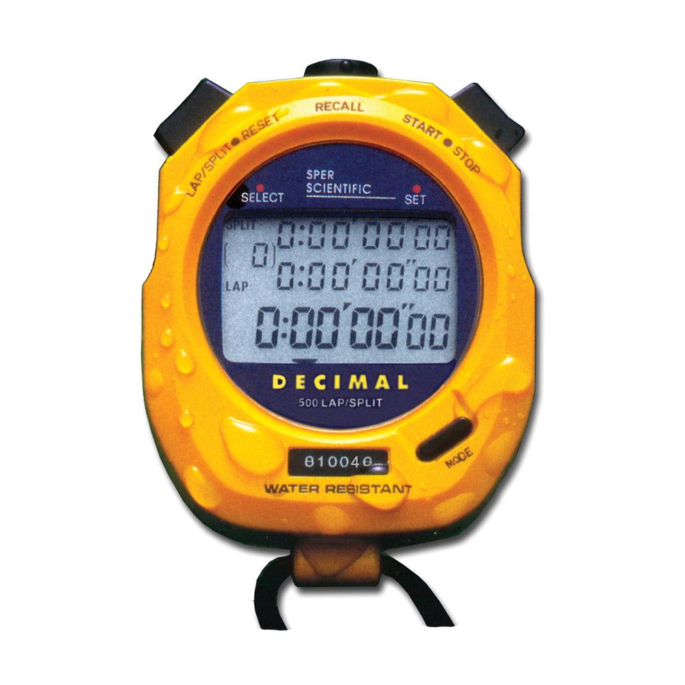 Advanced Decimal Display Stopwatch - Sper Scientific