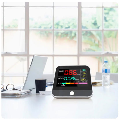 Indoor Air Quality Monitor with Air Quality Index, PM2.5, PM10, PM1.0, HCHO, TVOC - Sper Scientific