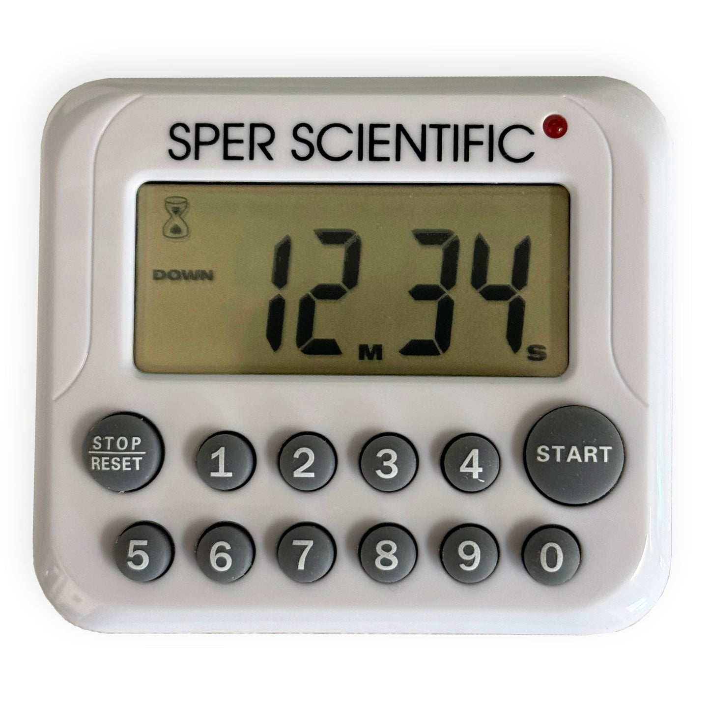 Digital Count Up/Down Timer with Audible & Visual Alarm - Sper Scientific