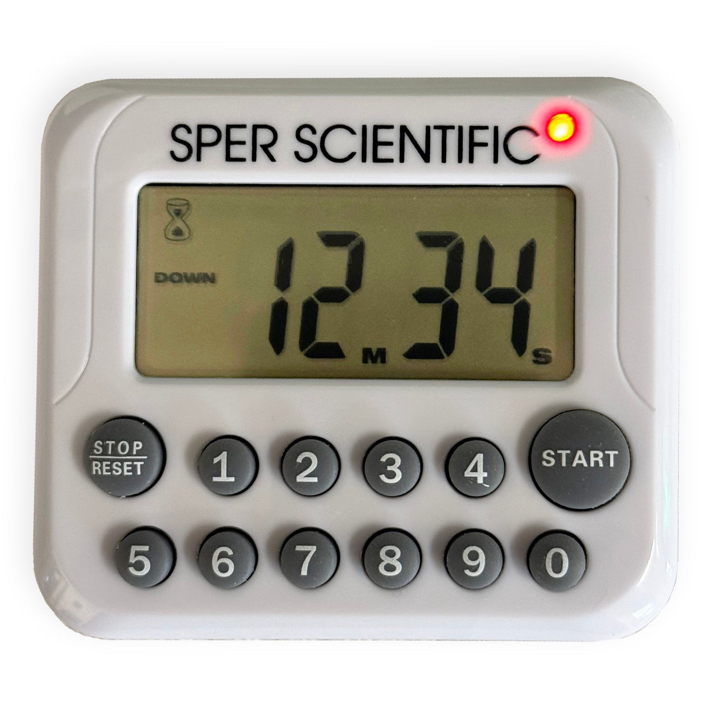 Digital Count Up/Down Timer with Audible & Visual Alarm - Sper Scientific