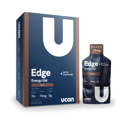Mocha Edge + Caffeine - UCAN - The Track and Field Store