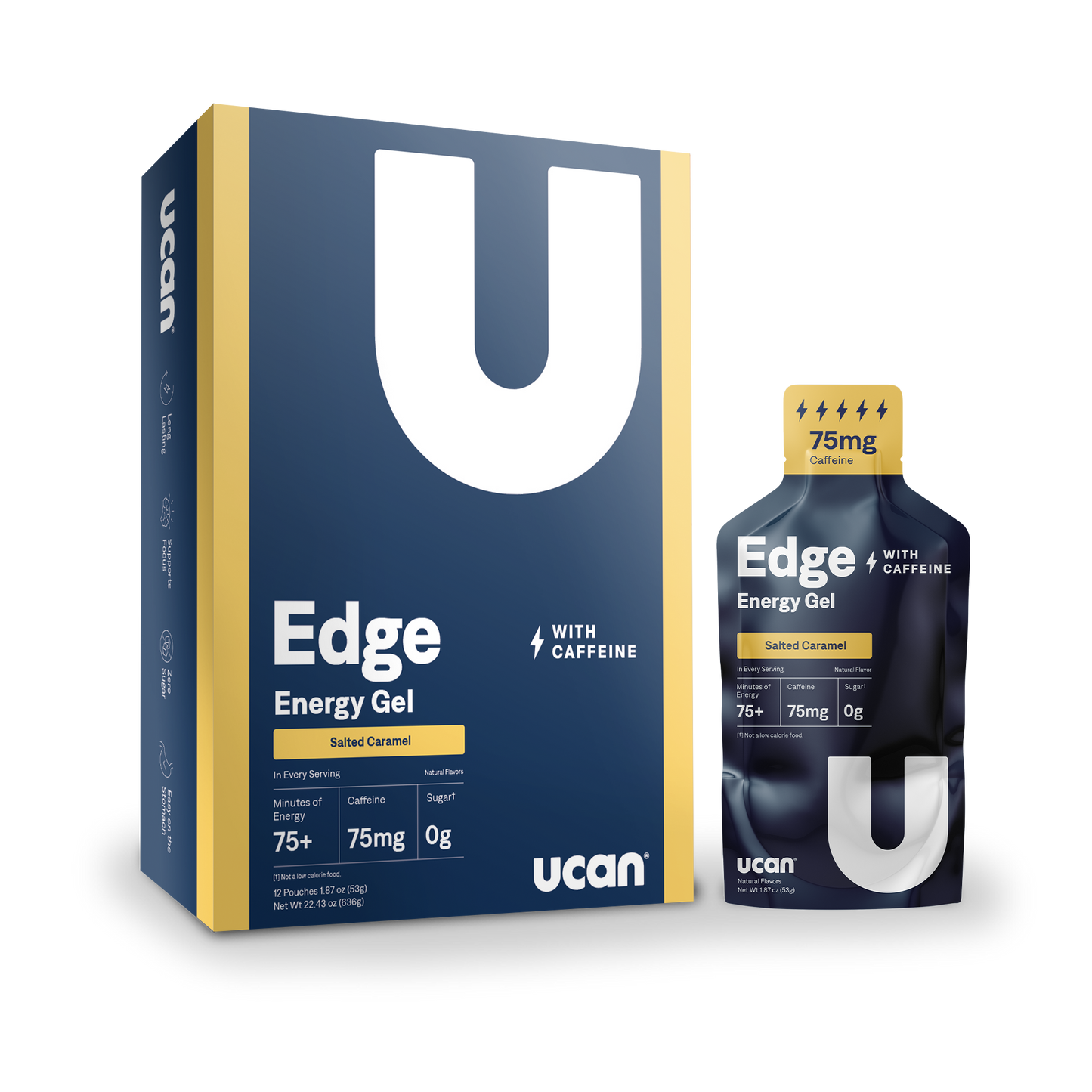 Salted Caramel Edge + Caffeine - UCAN - The Track and Field Store