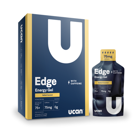 Salted Caramel Edge + Caffeine - UCAN - The Track and Field Store