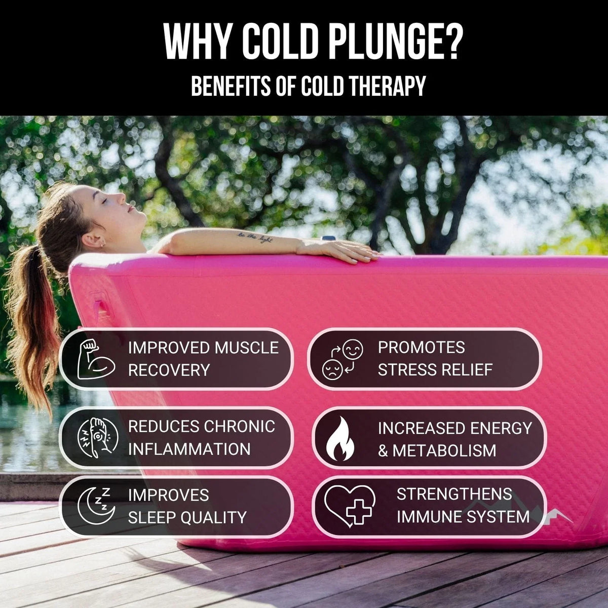 Pink Endurance Plunge + Chiller
