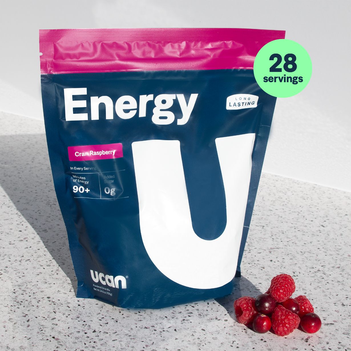 Cran Raspberry Energy Powder - UCAN