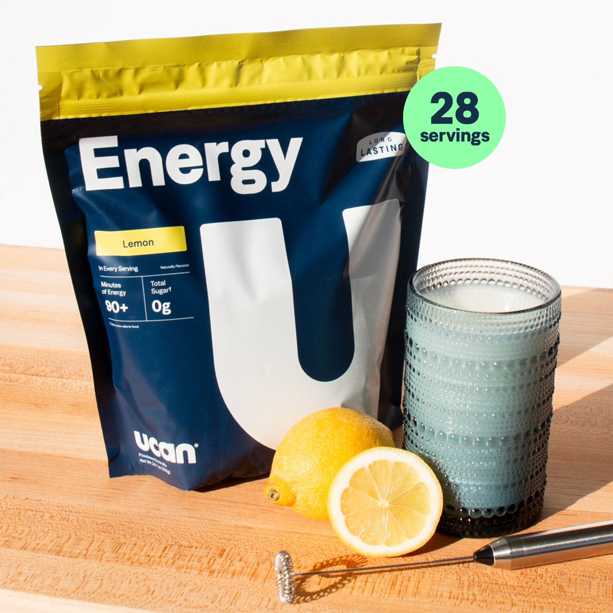 Lemon Energy Powder - UCAN - The Track and Field Store