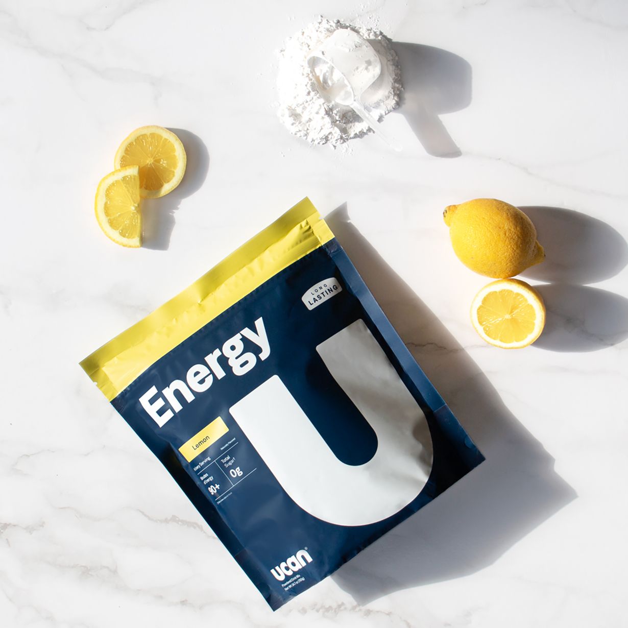 Lemon Energy Powder - UCAN - The Track and Field Store