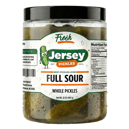 Whole Full Sour Pickles
