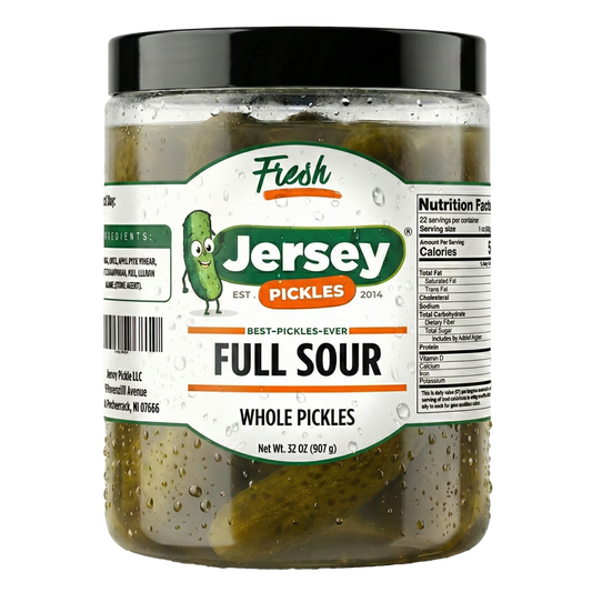 Whole Full Sour Pickles