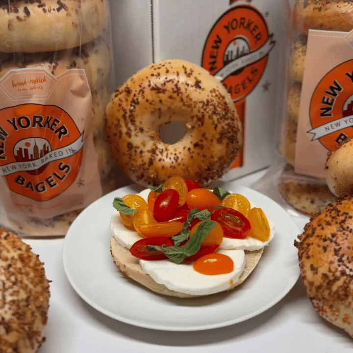 Garlic Bagels