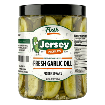 Fresh Garlic Dill Pickle Spears