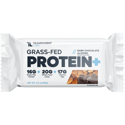 Transparent labs Grass-Fed Protein+ Bar