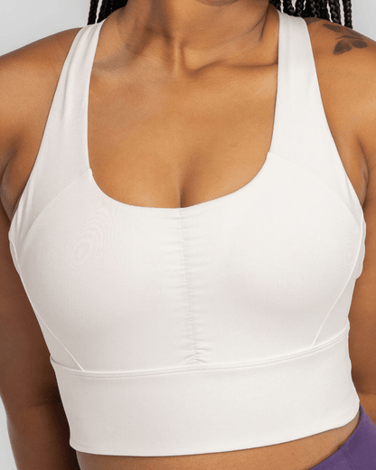 Gametime Bra – No Headlights White - Handful