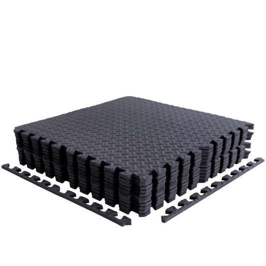 Interlocking Foam Gym Mats - Barbell Standard