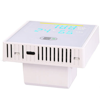 Hardwired CO2, Humidity & Temperature IAQ Monitor with Dual Power Input - Sper Scientific