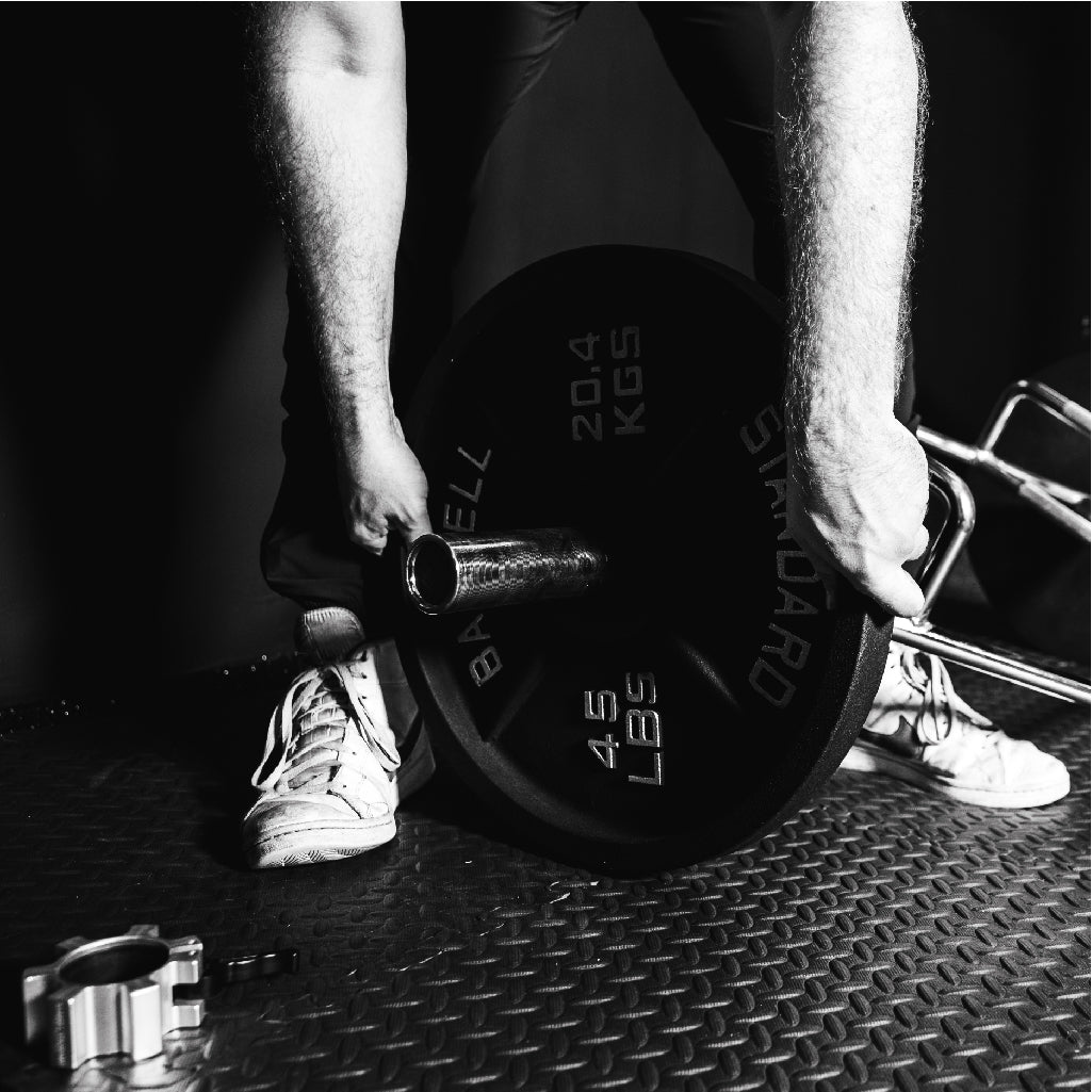 Interlocking Foam Gym Mats - Barbell Standard Barbell Standard