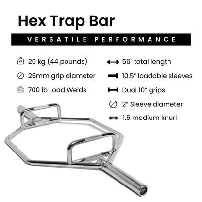 Hex Bar Weight Sets - Barbell Standard