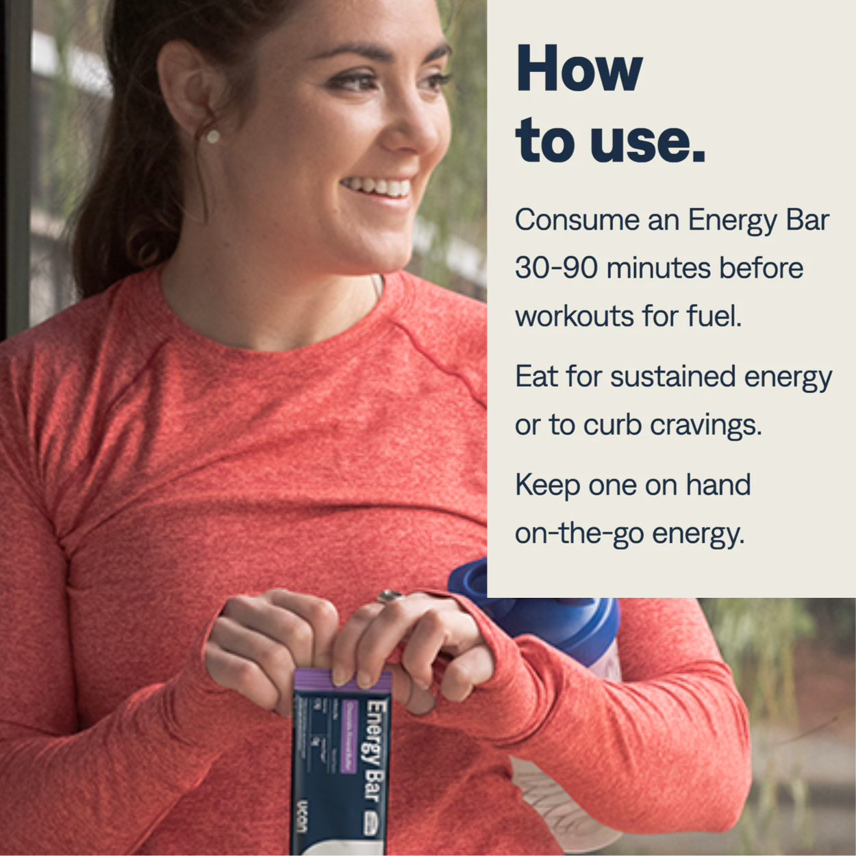 Chocolate Almond Butter Energy Bar - UCAN