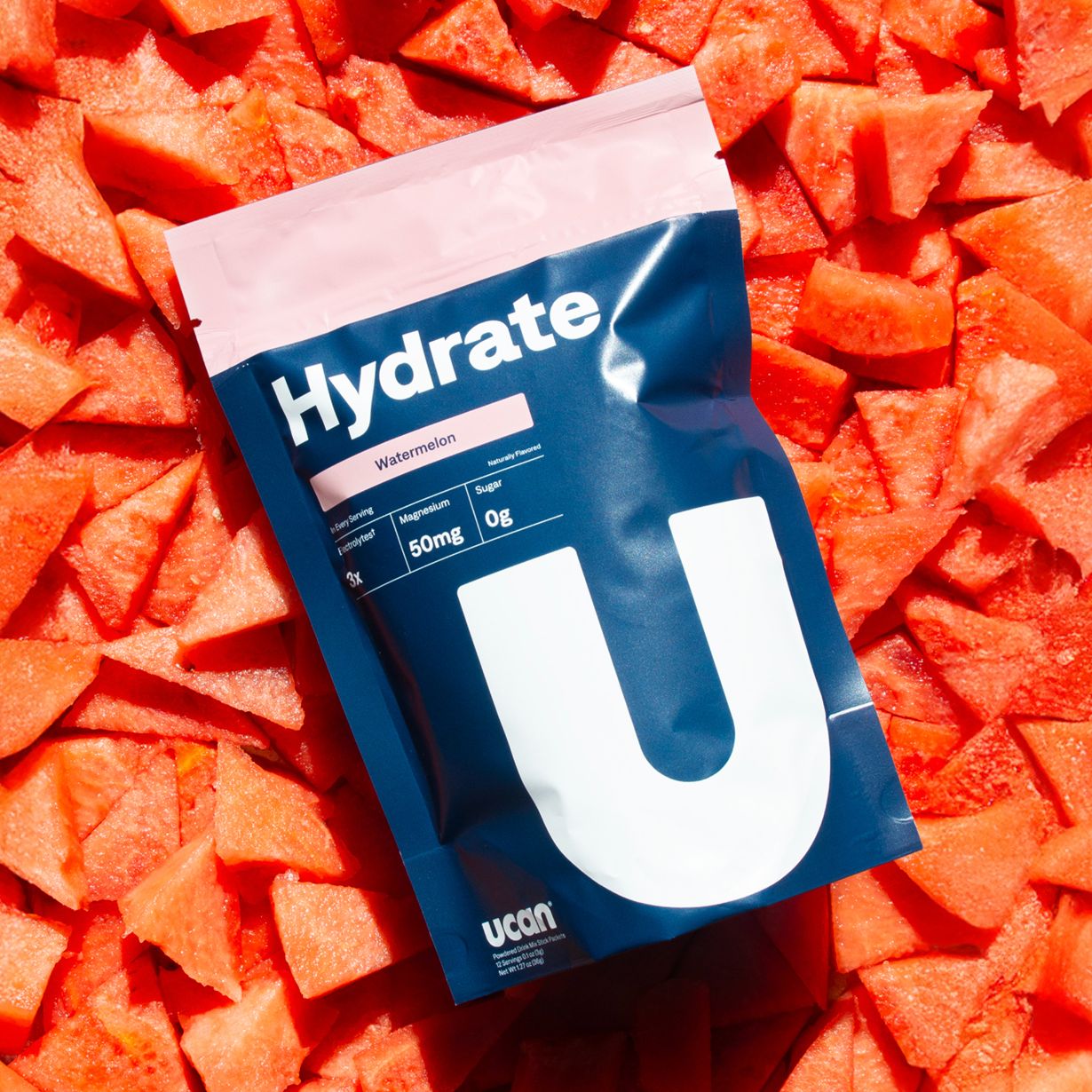 Watermelon Hydrate Electrolyte Packets - UCAN