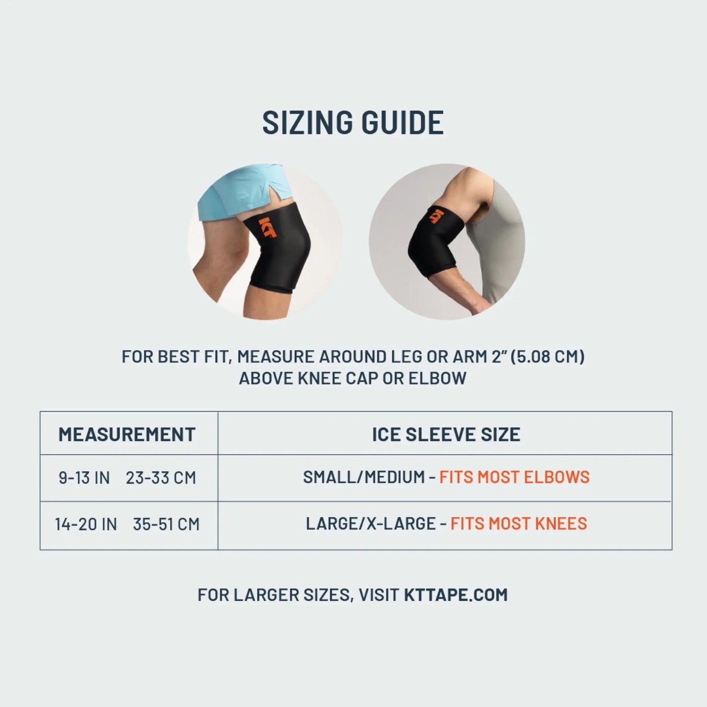 KT Health Ice Sleeve - The Track and Field Store