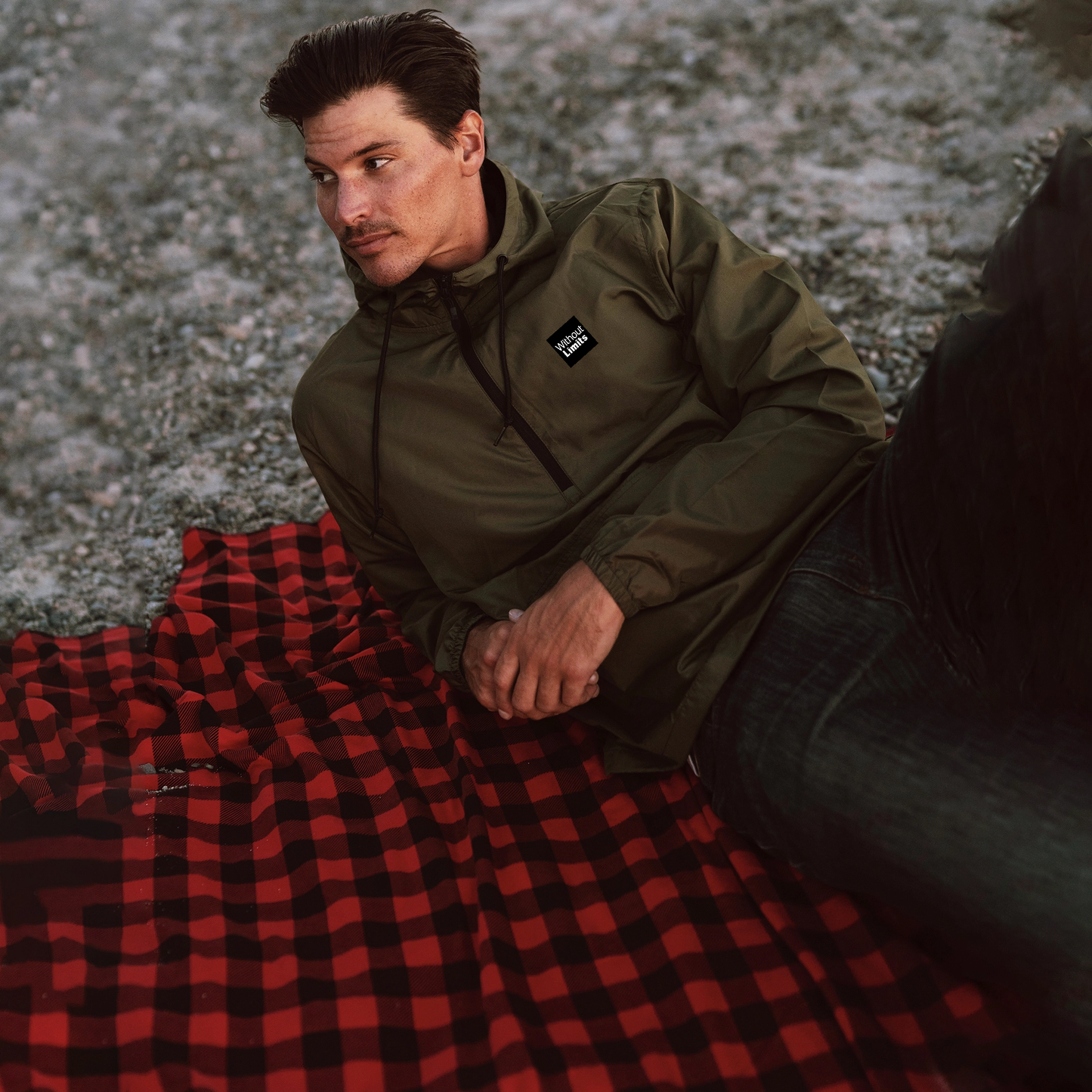 Lightweight Pullover Windbreaker - Without Limits