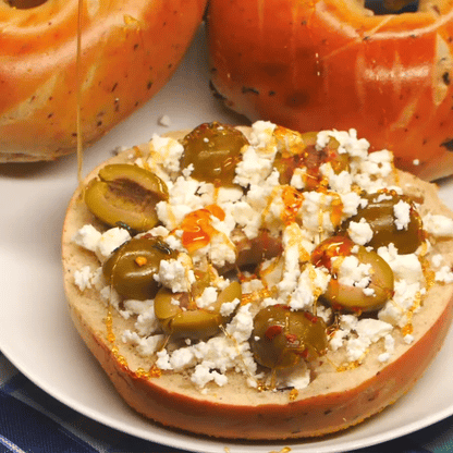 Kalamata Olive Bagels