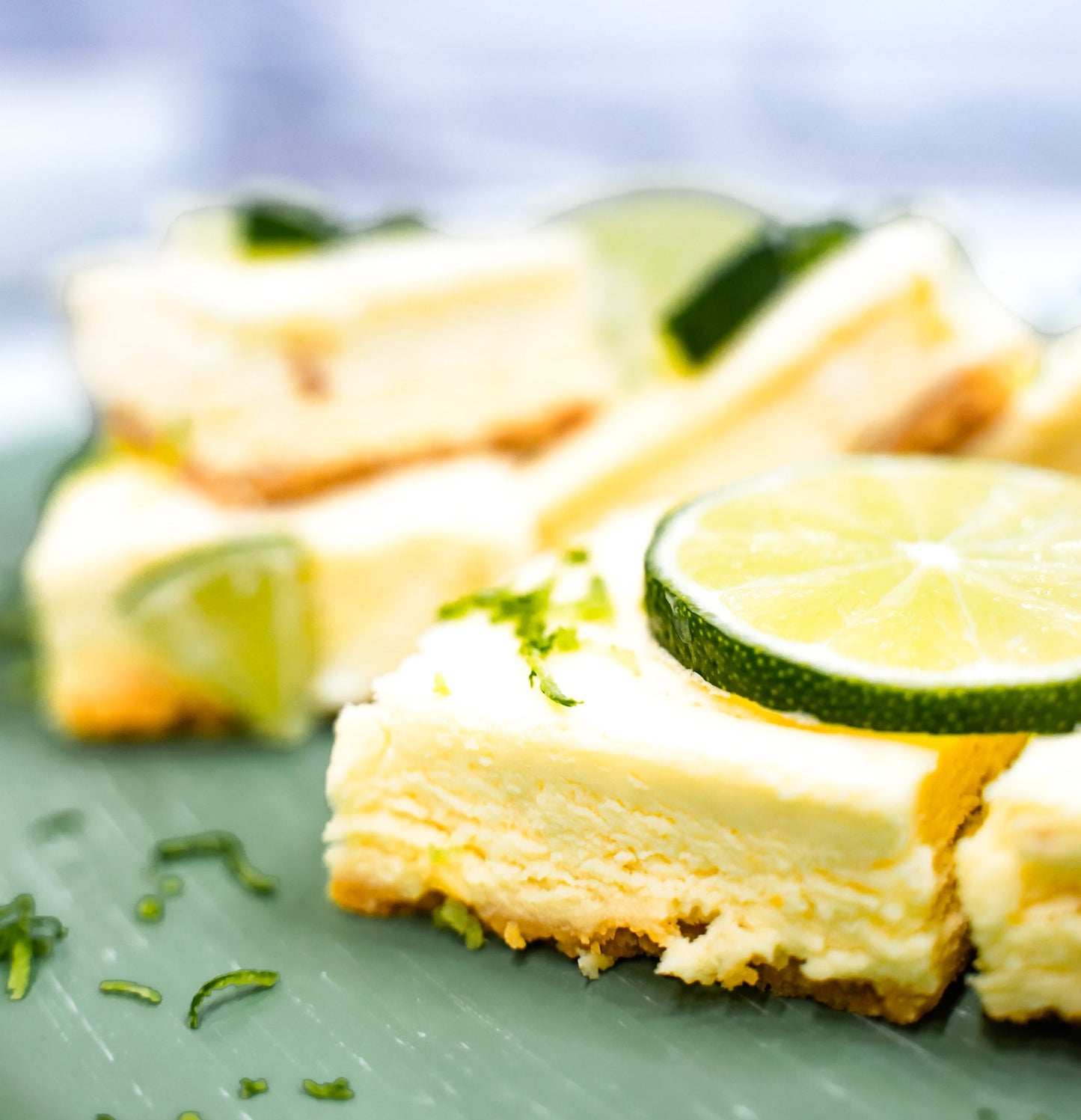 Key Lime Protein Cheesecake, 6-Ct, Low Carb, Gluten-Free, Snack Bar - Protein Snack Shop